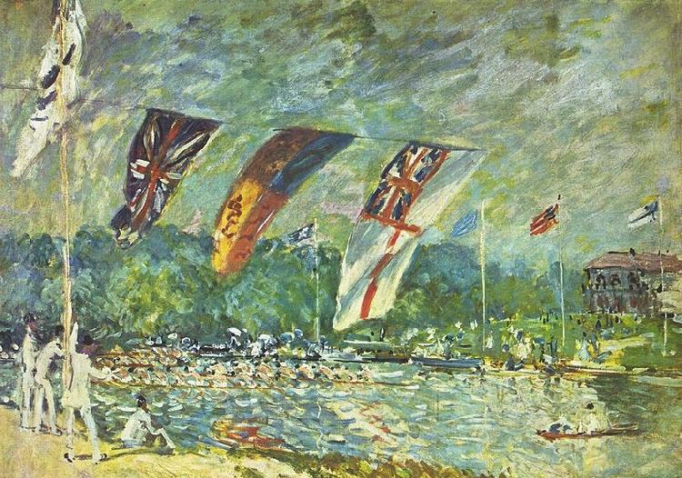 Alfred Sisley Regatta in Molesey